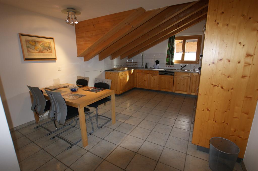 Gotschnablick Daire Klosters Oda fotoğraf